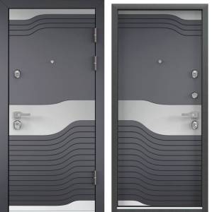 Входная стальная дверь Torex PROFESSOR-4+ 02 PP 221758 ПВХ Оскуро/ПВХ Оскуро 2000x880