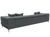 Прямой диван Лига Диванов Лига-021 122647 амур серый фото 6