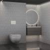 Кнопка смыва Rivo Touch lux 301003 белый матовый фото 6