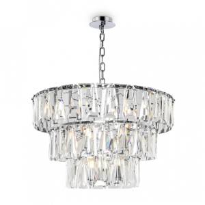 Подвесная люстра Maytoni Puntes MOD043PL-18CH Хром