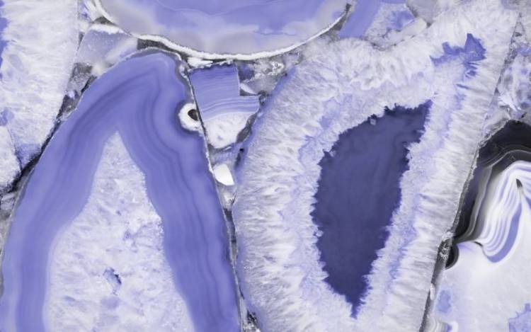 3D Фотообои Artegrafico «Мрамор фиолетового оттенка» KK-040 канвас