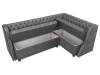 Диван угловой Лига диванов Лофт 109440 Серый Правый фото 6