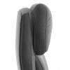 Кресло компьютерное Tetchair Chief metalBL 25020 серый, велюр, ткань фото 9