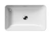 Раковина GSI Nubes 903611 белый глянцевый, 60x38 фото 2