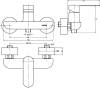 Смеситель для душа Swedbe Vulcan 1120 фото 4