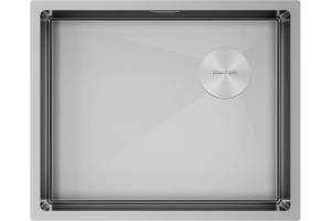 Мойка кухонная Paulmark Next-Skew 54 Uni PM885444-BS Брашированная Сталь, 54x44