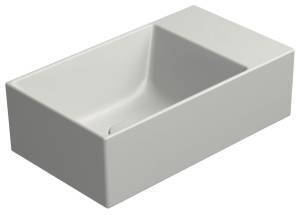 Раковина GSI Kube X 9484017 серый матовый, 40x23