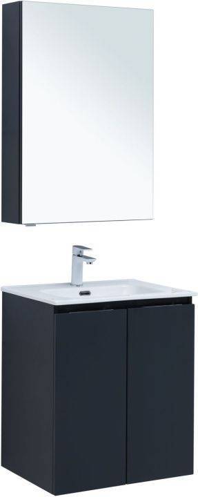 Мебель для ванной Aquanet Алвита New 60 274223 антрацит, 1553x610x465