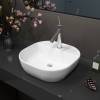 Раковина Maretti Florenza FL13NS88-844 белая, 40.5x40.5 фото 5