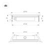 Встраиваемый в дорогу светильник Arlight Art Ground Slim 38167 фото 7