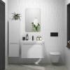 Керамическая плитка Kerama Marazzi Бьянка 60166 белый матовый антик 20x60x0.9 фото 11