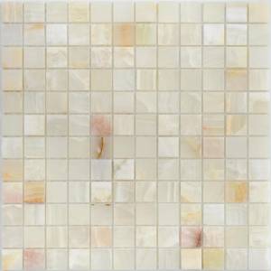 Мозаика LeeDo Pietrine 7 Onice Jade Bianco Pol (2.3x2.3) 29.8x29.8