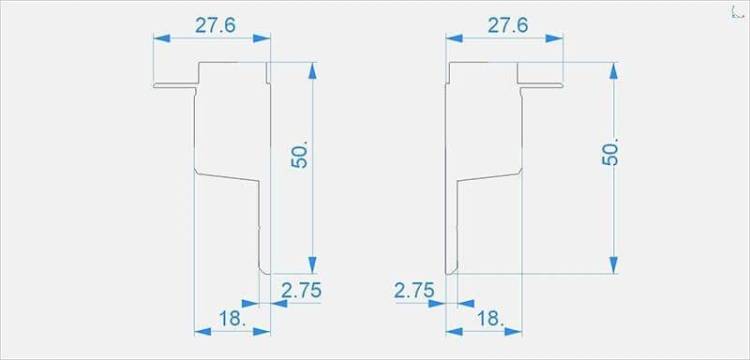 Заглушка Deko-Light End Cap H-EL-03-10 Set 2 pcs 979211