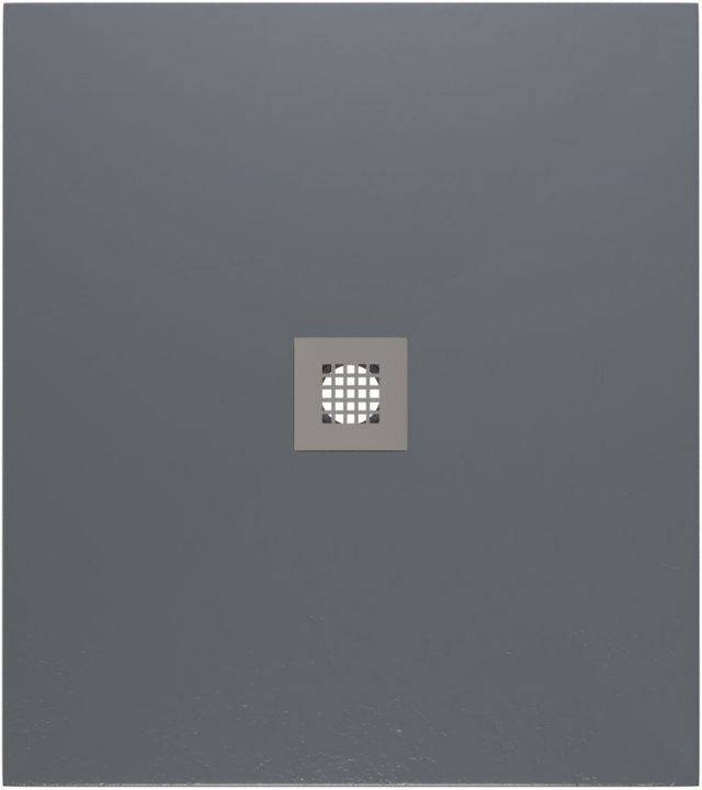 Поддон для душа Allen Brau Priority 8.31002-BGM без накладки, синий матовый, 900х900
