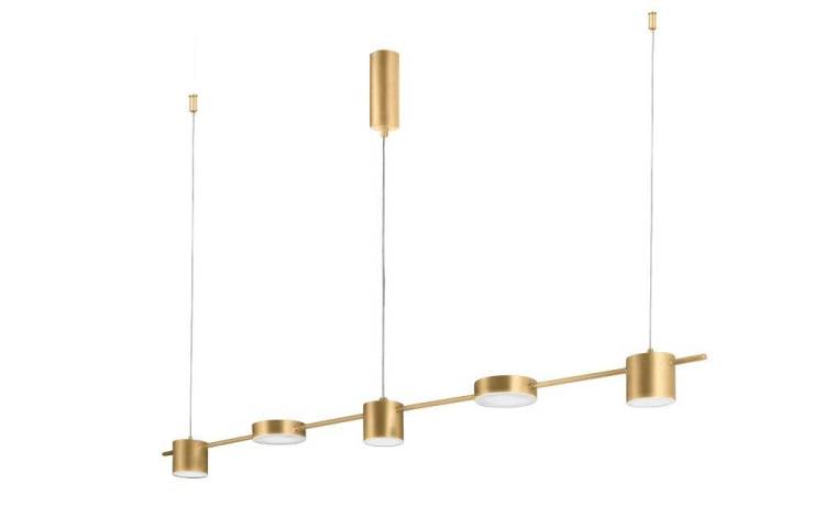 Подвесной светодиодный светильник Crystal Lux Tristan SP5 L1200 GOLD