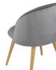 Набор из 4 стульев Stool Group Лион Страйпс DC-69030G HLR-21 X4 серый фото 6