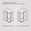 Душевой уголок AM.PM X-Joy W94G-403-12090-MТ Square Slide 120х90, матовый хром, прозрачное фото 9