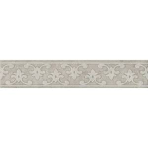 Бордюр Kerama Marazzi Ферони OS/B295/8348 Серый Матовый 5.7x30