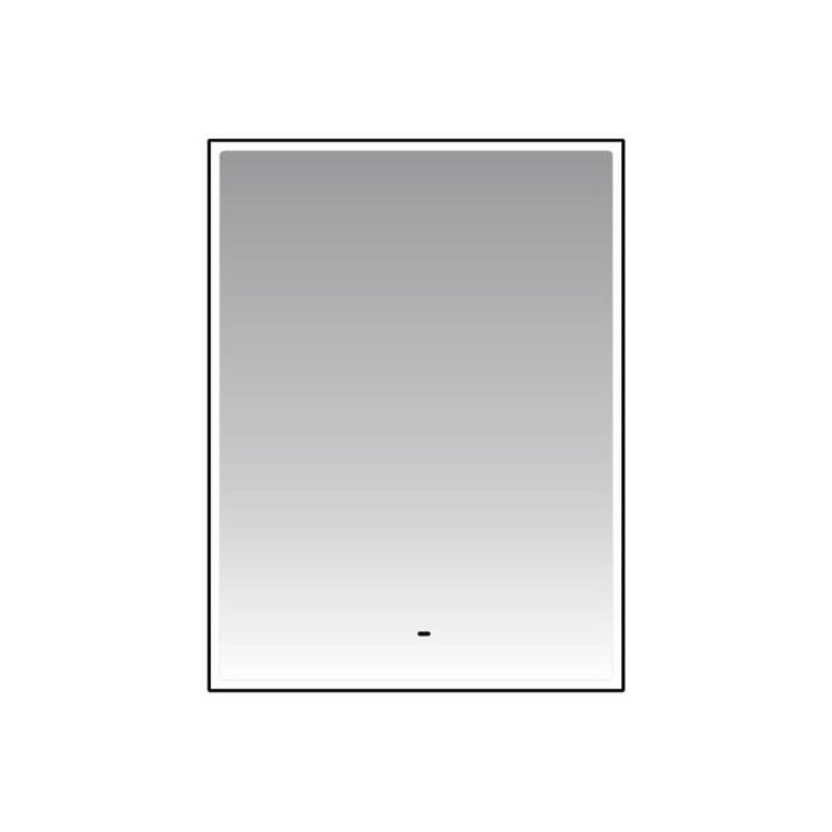 Зеркало Watersense Eva W00904 LED Black Edition, сенсор на взмах, 60x80