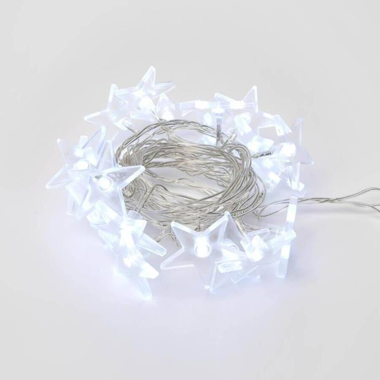 Светодиодная гирлянда Uniel ULD-S0280-020/DTA White IP20 STARS