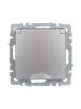 Розетка 1-местная с заземлением, шторками и крышкой IEK Brite BR-R16-16-44-K46 сталь фото 3