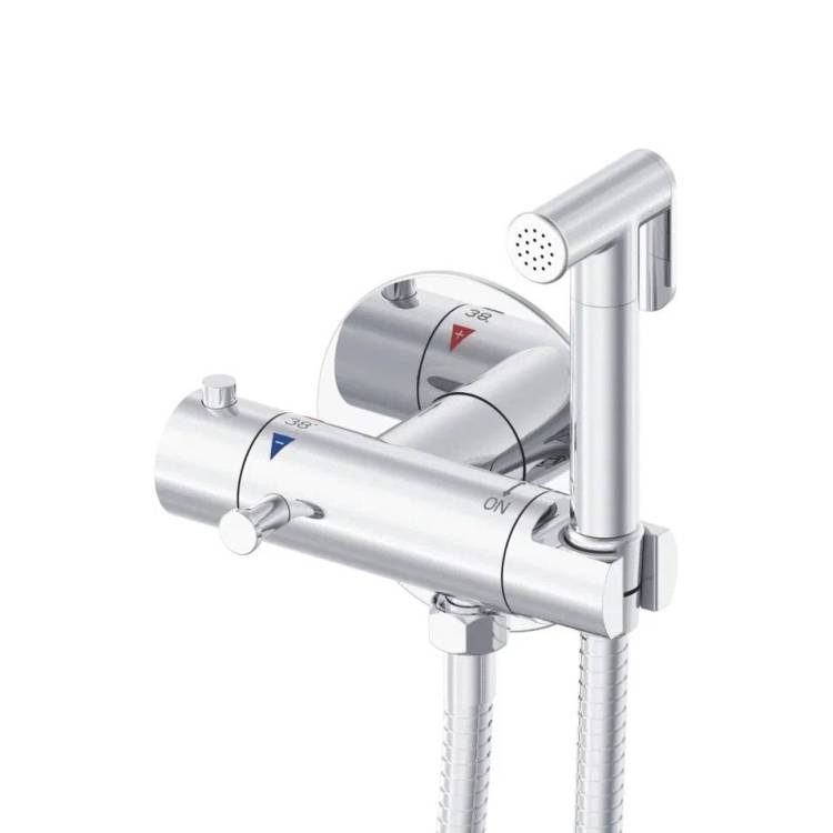 Гигиенический душ Rose R915 с термостатом, хром
