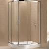 Душевой уголок Cezares Eco ECO-O-RH-2-120/100-C-Cr профиль хром, стекло прозрачное, 120x100