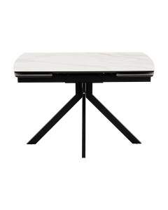 Стол Stool Group Галац SO 273-77762 стекло белое 120(180)x120x77