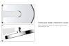 Душевой комплект Vincea Inspire VSFW-3I22MT3GM встраиваемый, термостат, двухрежимный, вороненная сталь фото 4
