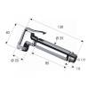 Гигиеническая лейка Remer 332OLX хром фото 2
