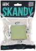 Выключатель 1-клавишный IEK Skandy SK-V10-0-10-K06 мятный фото 6