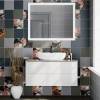 Раковина Kerama Marazzi Plaza PLR.wb.60.1 накладная 60, белая глянцевая фото 5