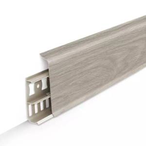 Плинтус Lexida 80 402 Дуб Аргенто 2200x80x22.5