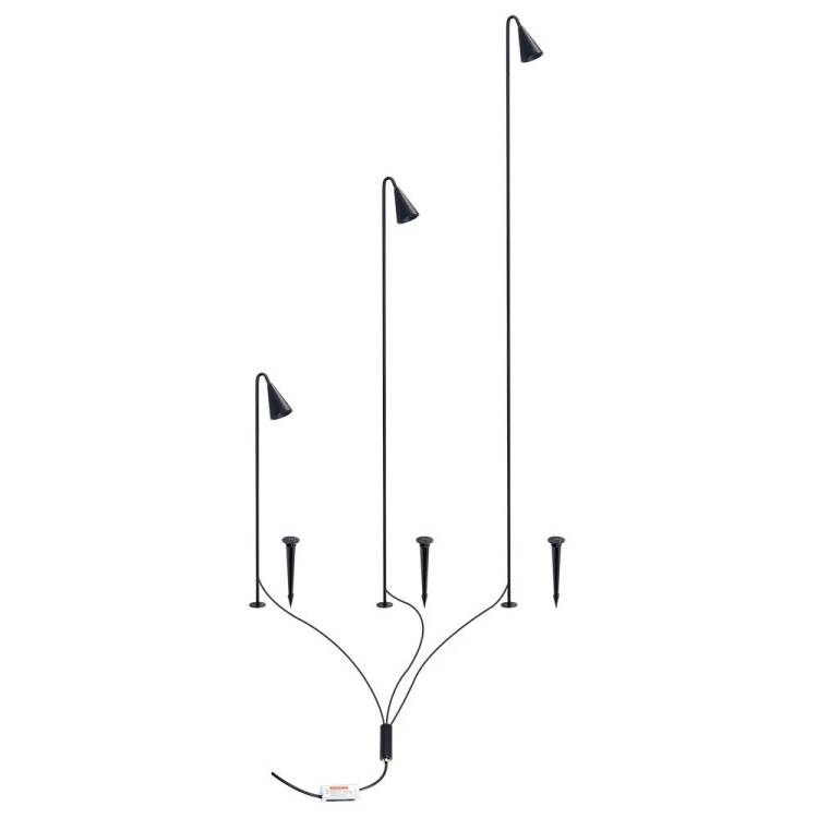Грунтовый светодиодный светильник Arte Lamp Muliphein A1084PA-3BK