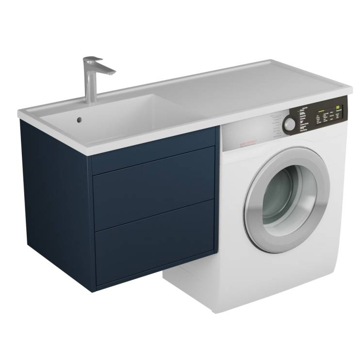 Тумба под раковину Veneciana Nera 55 55524 индиго матовый