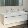 Тумба под раковину Velvex Pulsus tp.PUL.PUL.140.2Y белый глянец фото 4