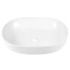 Раковина BOND Oval S59-600 накладная, овальная, 60x40x15 см, белая глянцевая фото 2