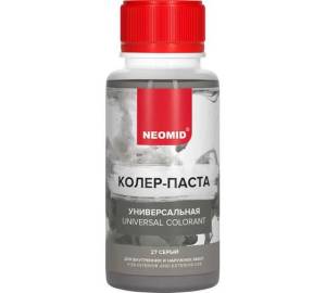 Колер-паста универсальная Neomid 27 Серый 100 мл