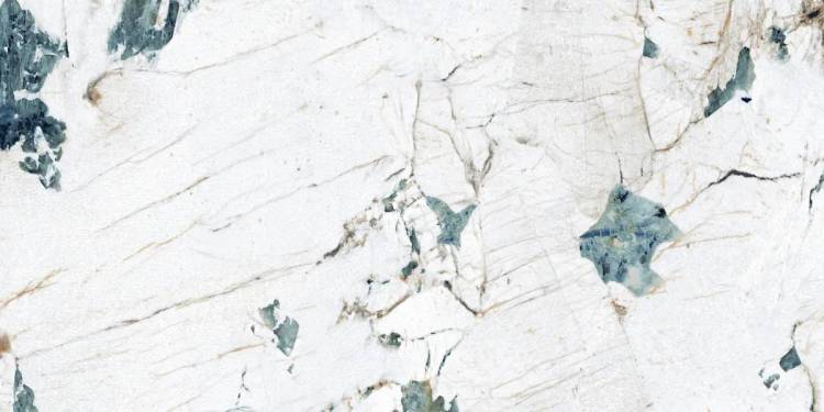 Керамогранит Laparet Crackstone Aqua бирюзовый лаппатированный шайн 60x120