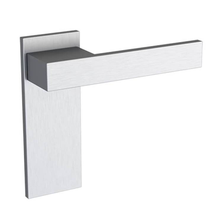Ручка Profil Doors Comit 360 pl на планке PL65 хром матовый (комплект из 2 шт)