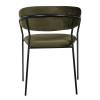Стул Bradex Home Turin FR 0765 зеленый с черными ножками фото 5