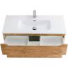 Тумба под раковину Belbagno Etna H-60 ETNA-H60-900-2C-SO-RN-P 90x45x60 Rovere Nature подвесная с двумя выкатными ящиками, с доводчиками фото 3