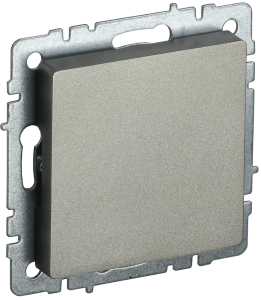 Заглушка с суппортом IEK Brite BR-PL10-K37 шампань