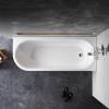 Акриловая ванна AM.PM X-Joy W94A-170R70W-A белая, 170х70 фото 2