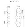 Настенный светильник MyFar Stacy MR1014-4W фото 2