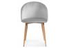 Стул Woodville Aldo 15367 grey / wood фото 2