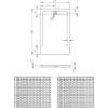 Поддон для душа Radaway Teos F HTF15080-04 150x80x4 Белый, универсальный фото 2