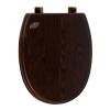 Крышка-сиденье Simas Arcade AR009noce/br дерево/бронза микролифт