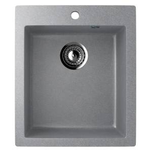 Мойка кухонная Uperwood Simple (Симпл) UPD-303-342 графитовая, 42x50