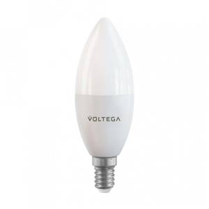 Лампа светодиодная диммируемая Voltega E14 5W 2700K матовая VG-C37E14cct-WIFI-5W 2427